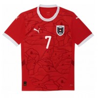 Maglie da calcio Austria Marko Arnautovic #7 Prima Maglia Europei 2024 Manica Corta